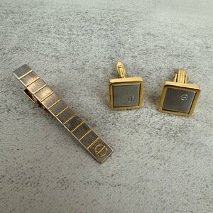 Dunhill Tie Clip & Cuff Link Set